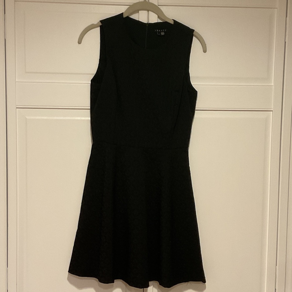Theory Black Mini Dress